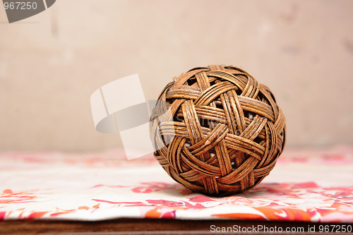 Image of old chinese toy ball