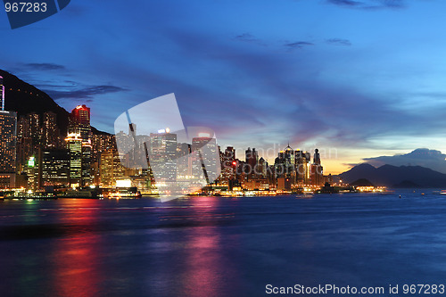 Image of Hong Kong skyline