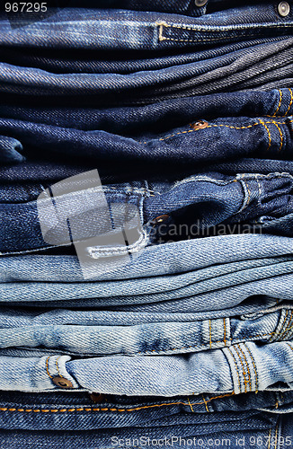 Image of Old Blue Jeans