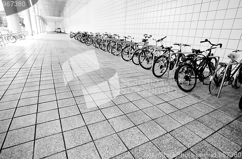 Image of Bike parking area