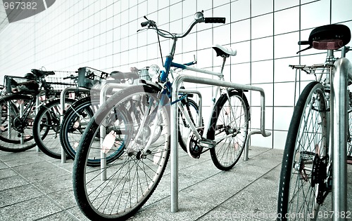 Image of Bike parking area