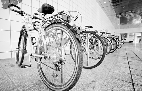 Image of Bike parking area