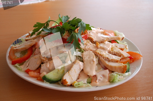 Image of chicken sallad