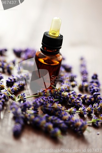 Image of lavender massage oil