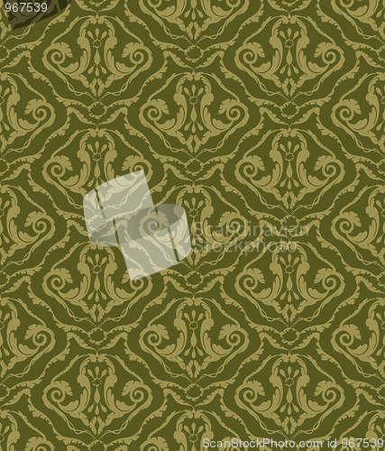 Image of Seamless floral ornament