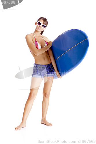 Image of Surfer girl