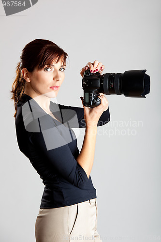 Image of Female Photographer