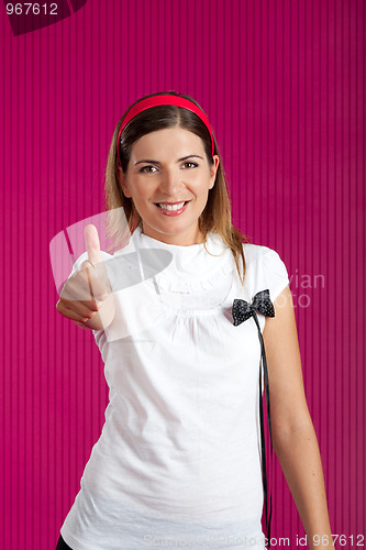 Image of Successful young woman
