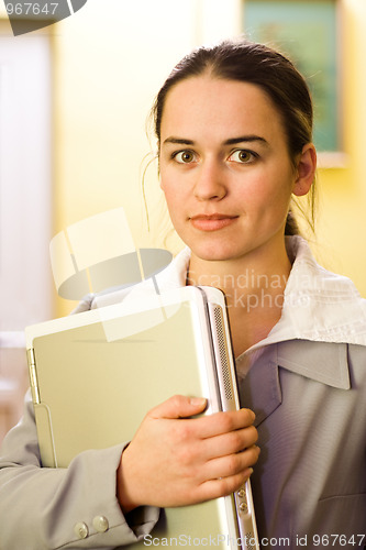 Image of Woman with laptop