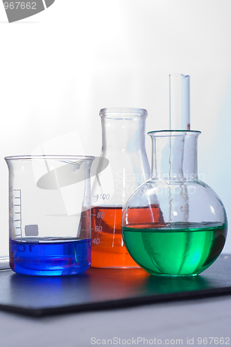 Image of Laboratory glassware