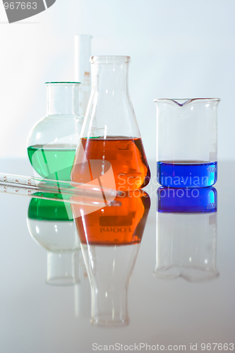 Image of Laboratory glassware