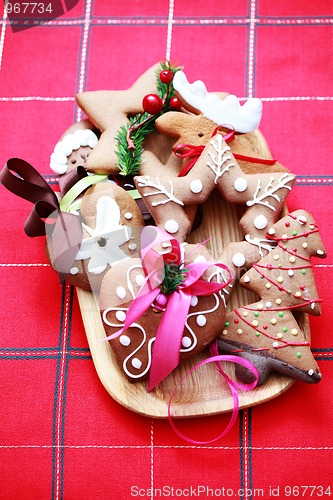 Image of Christmas gingerbread