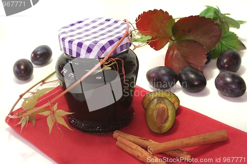 Image of plum jam