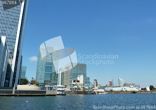 Image of London Docklands Water View