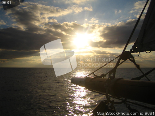 Image of Sailors sunset