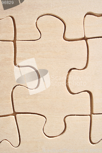 Image of One jigsaw piece