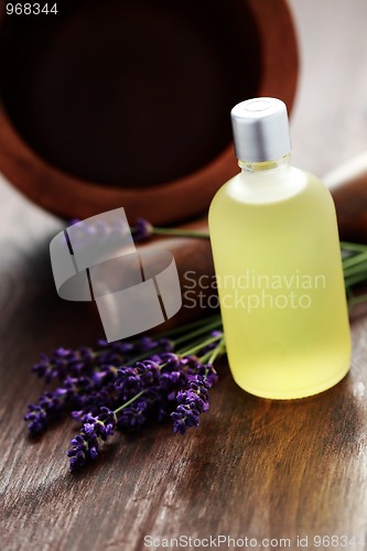 Image of lavender massage oil