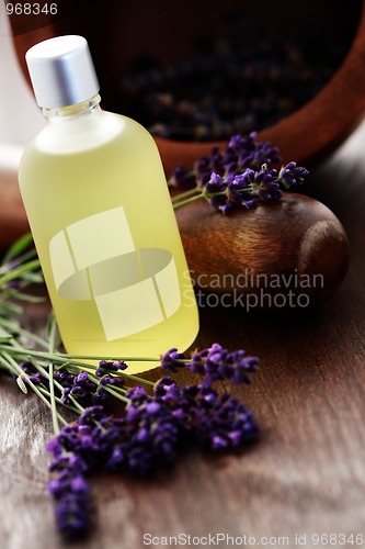 Image of lavender massage oil