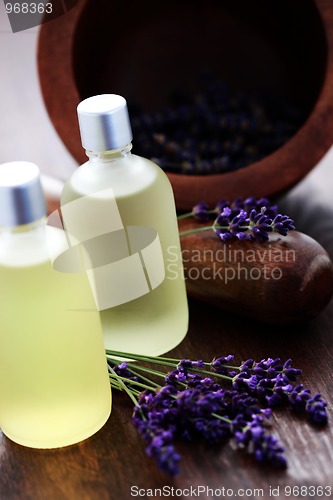 Image of lavender massage oil