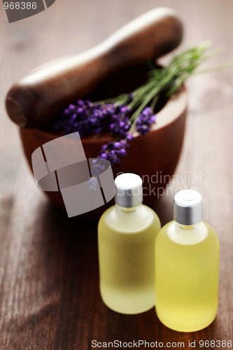 Image of lavender massage oil