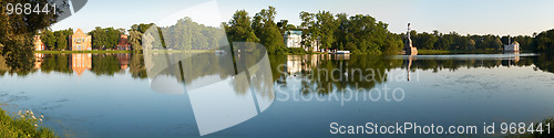 Image of Catherine park in Tsarskoye Selo