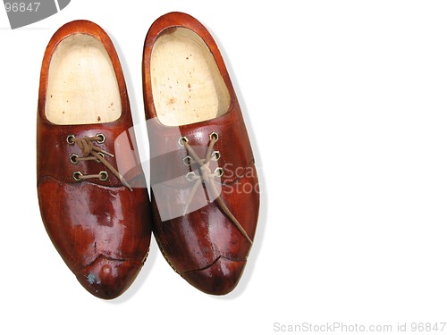 Image of wooden shoes