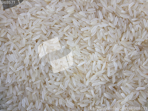 Image of Long white rice