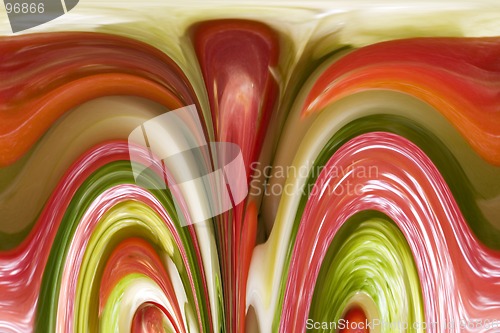 Image of Abstract Color Patterns and Forms