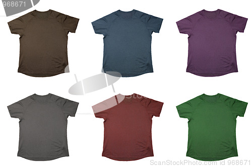 Image of Six t-shirts