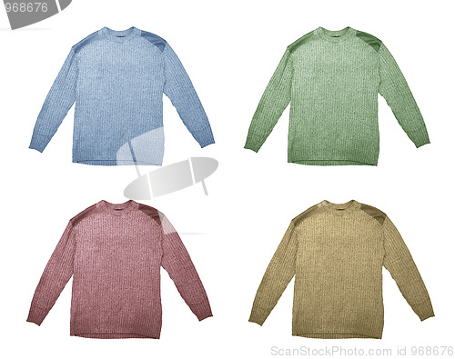 Image of Four sweaters
