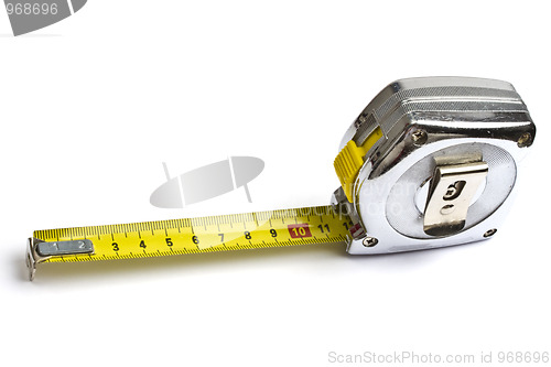 Image of Tape measure isolated on white