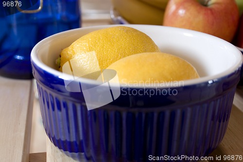 Image of Lemons in a Bowl