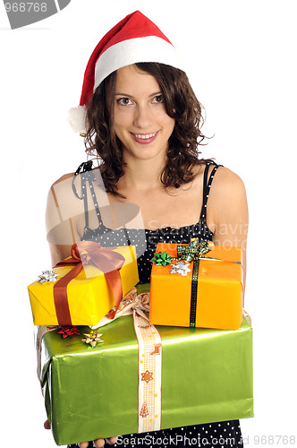 Image of Santa girl