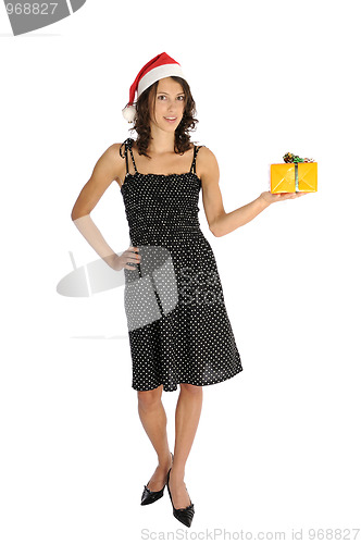 Image of Pretty Santa girl