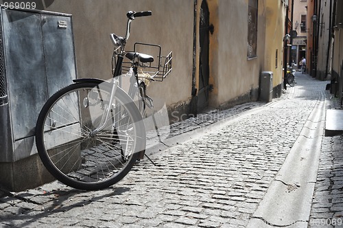 Image of Old fashioned bicycle