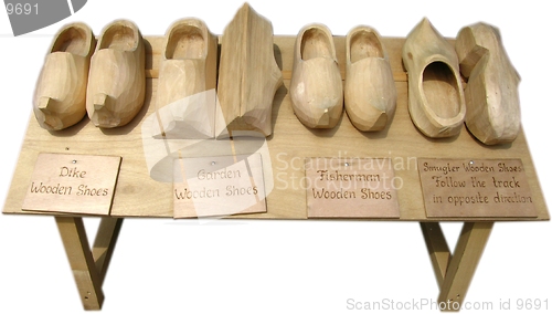 Image of Wooden shoes- few models