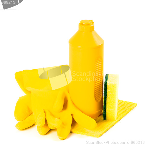 Image of products for cleaning