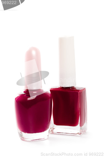 Image of two bottles of nail polish