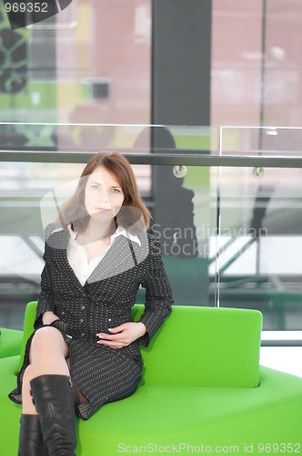 Image of Beautiful business woman