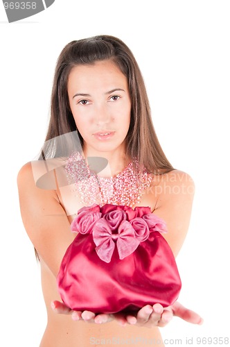 Image of Beautiful brunette