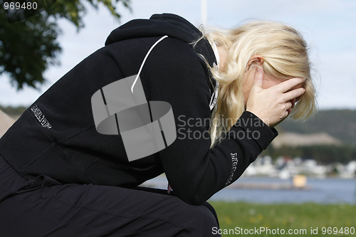 Image of Depressed woman