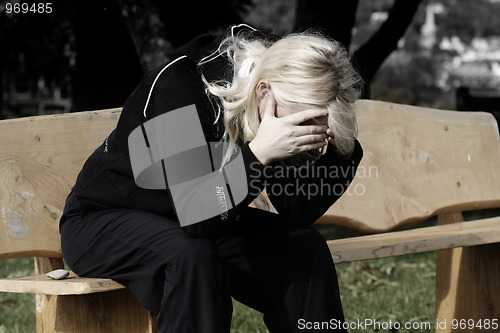 Image of Depressed woman