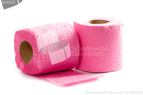 Image of two toilet paper rolls 