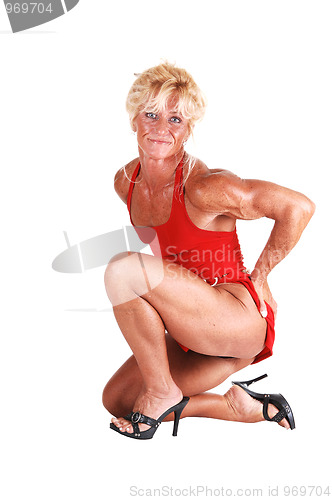 Image of Bodybuilding woman.