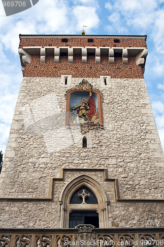 Image of The Florian Gate, Krakow.