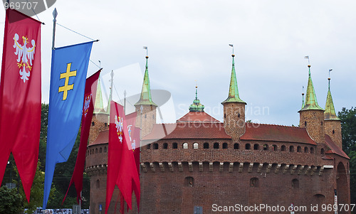 Image of The Barbican, Krakow.