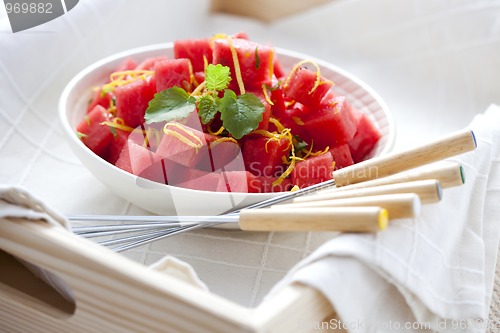 Image of watermelon salad