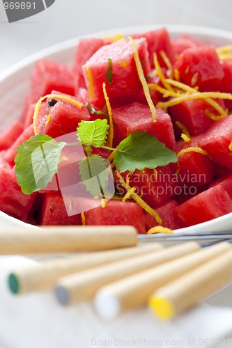 Image of watermelon salad