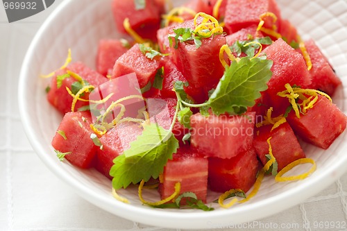 Image of watermelon salad