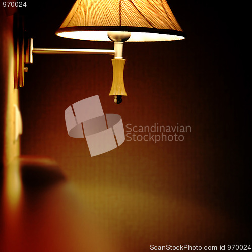 Image of Orange lamp